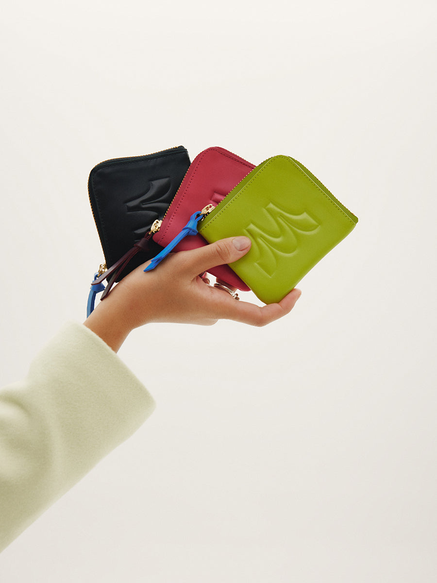 Women's leather wallets