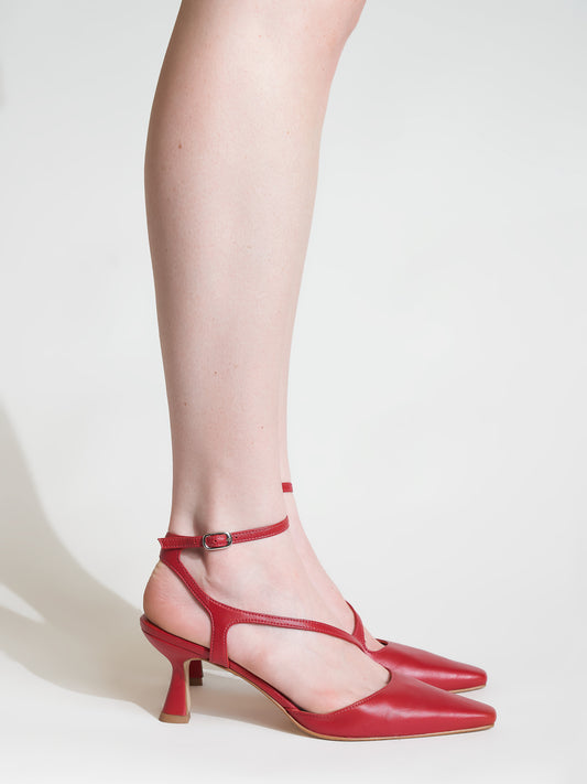 Almeria Cherry Heel