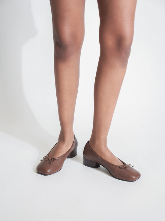 Jaca Ballerine Brown