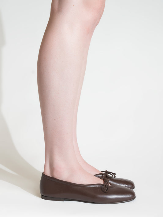 Prato Brown Ballerina