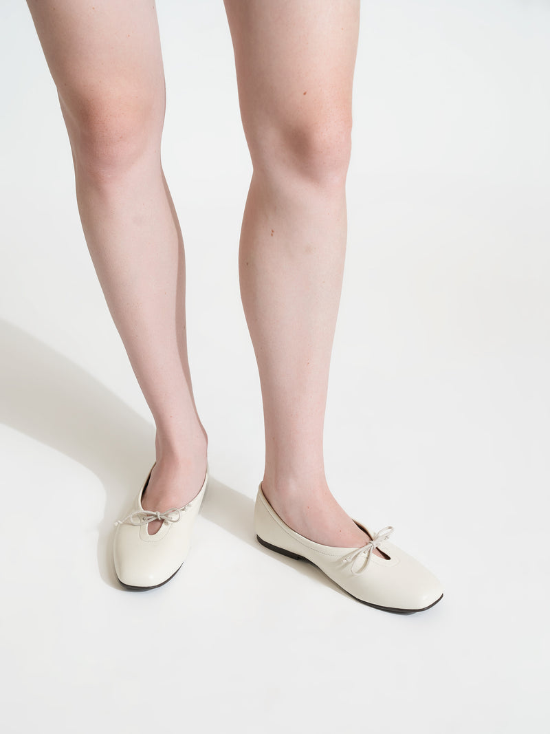 Prato Cream Ballerina