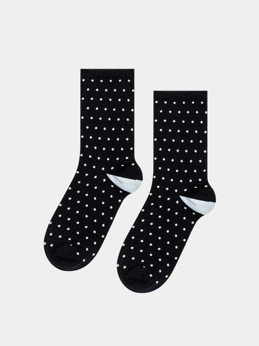 Tiny Dot Sporty Crew Black