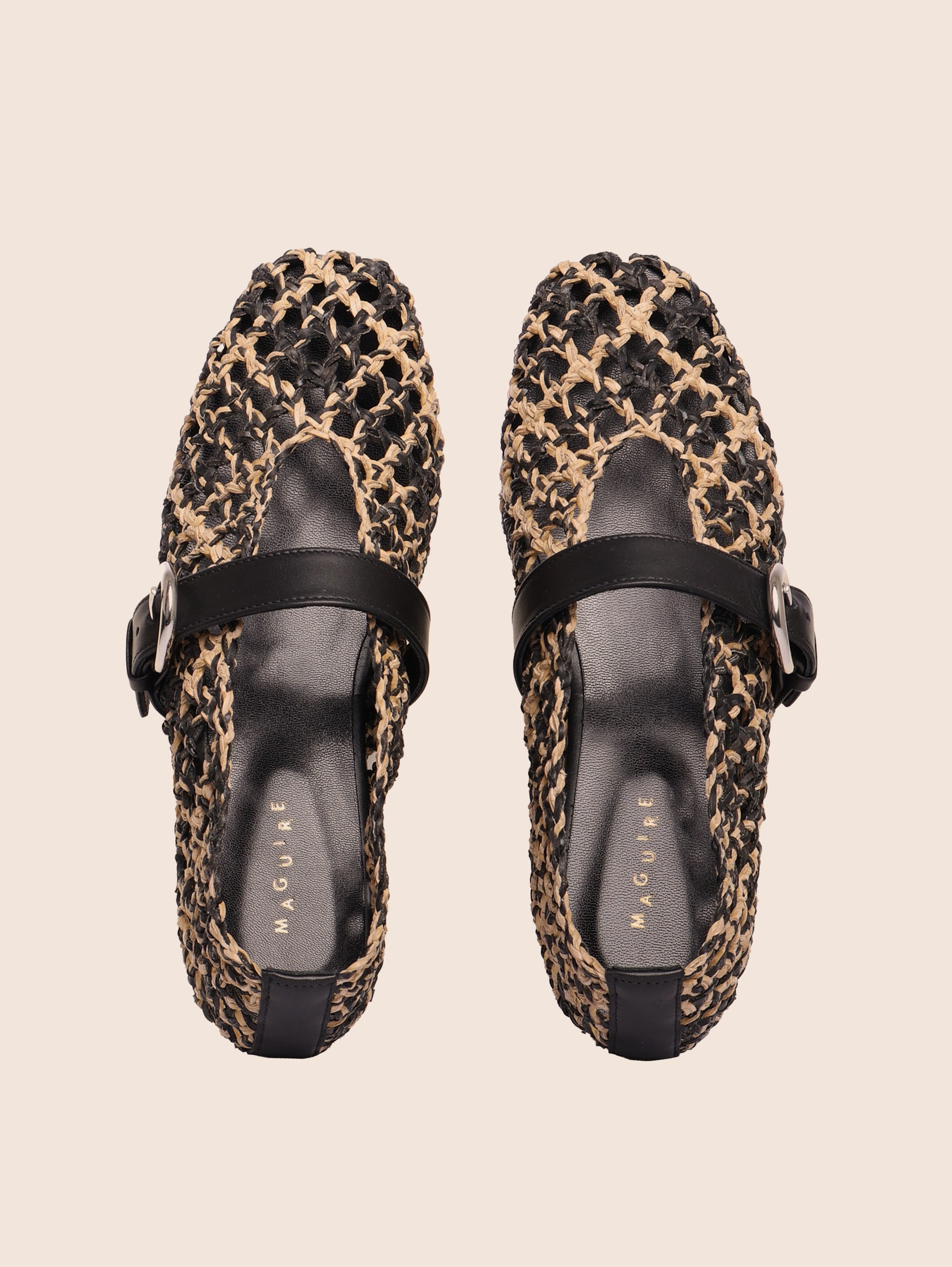 Aveiro Natural Woven Ballerina