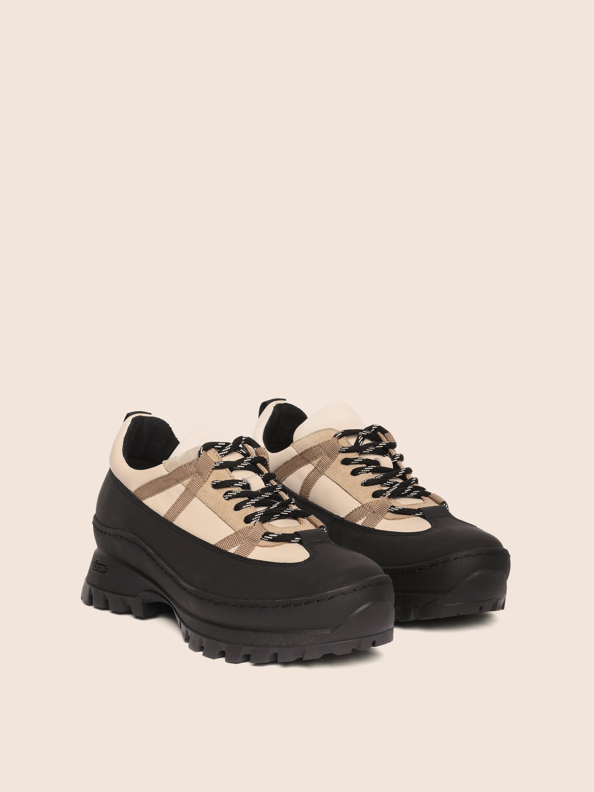 Beja Cream Combo Sneaker