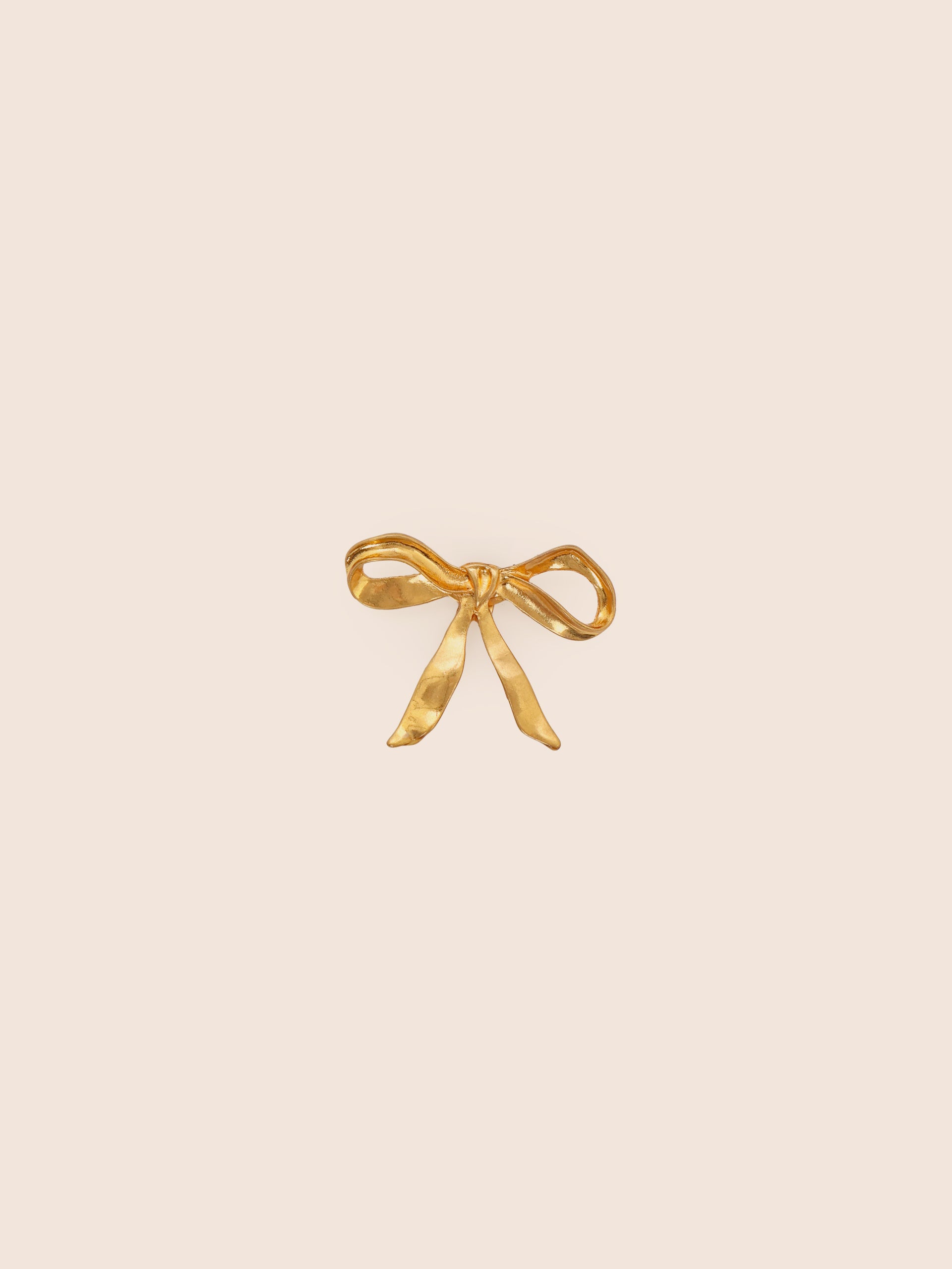 Bow Clip Gold