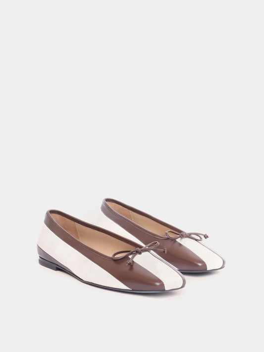 elche brown ballerina