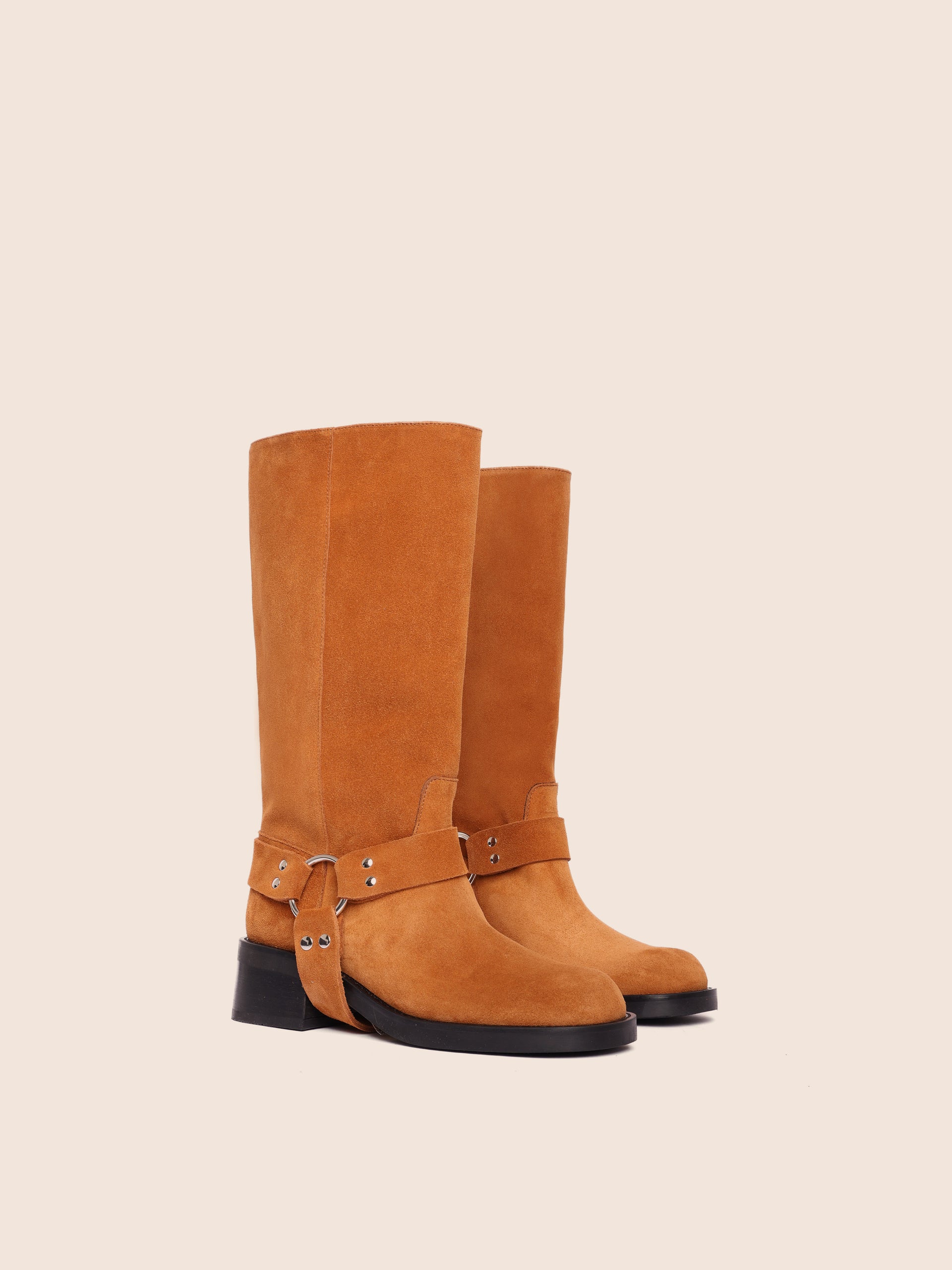 Lucca Honey Suede Boot