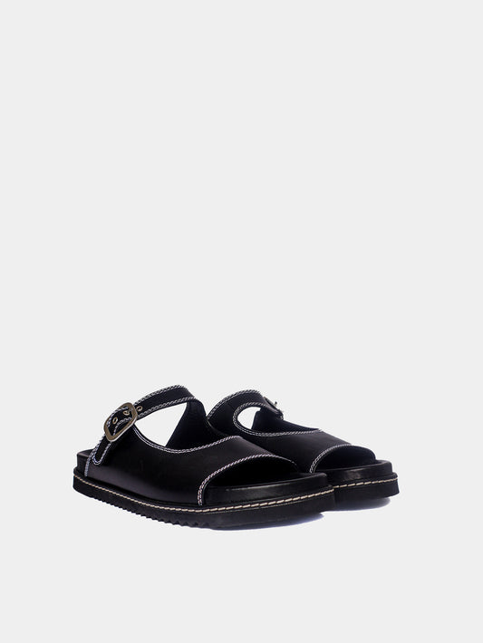 Madeira Black Sandal