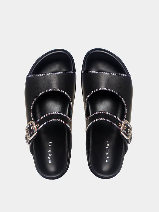 Madeira Black Sandal