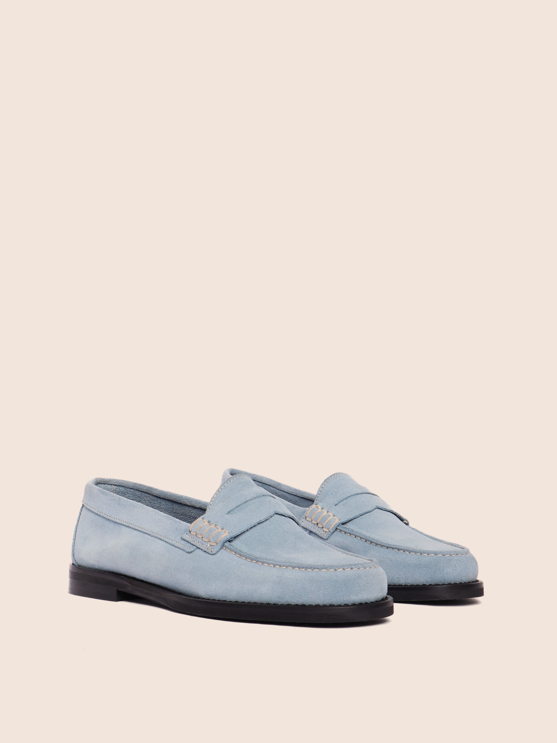 Napoli Loafer Suède Sky