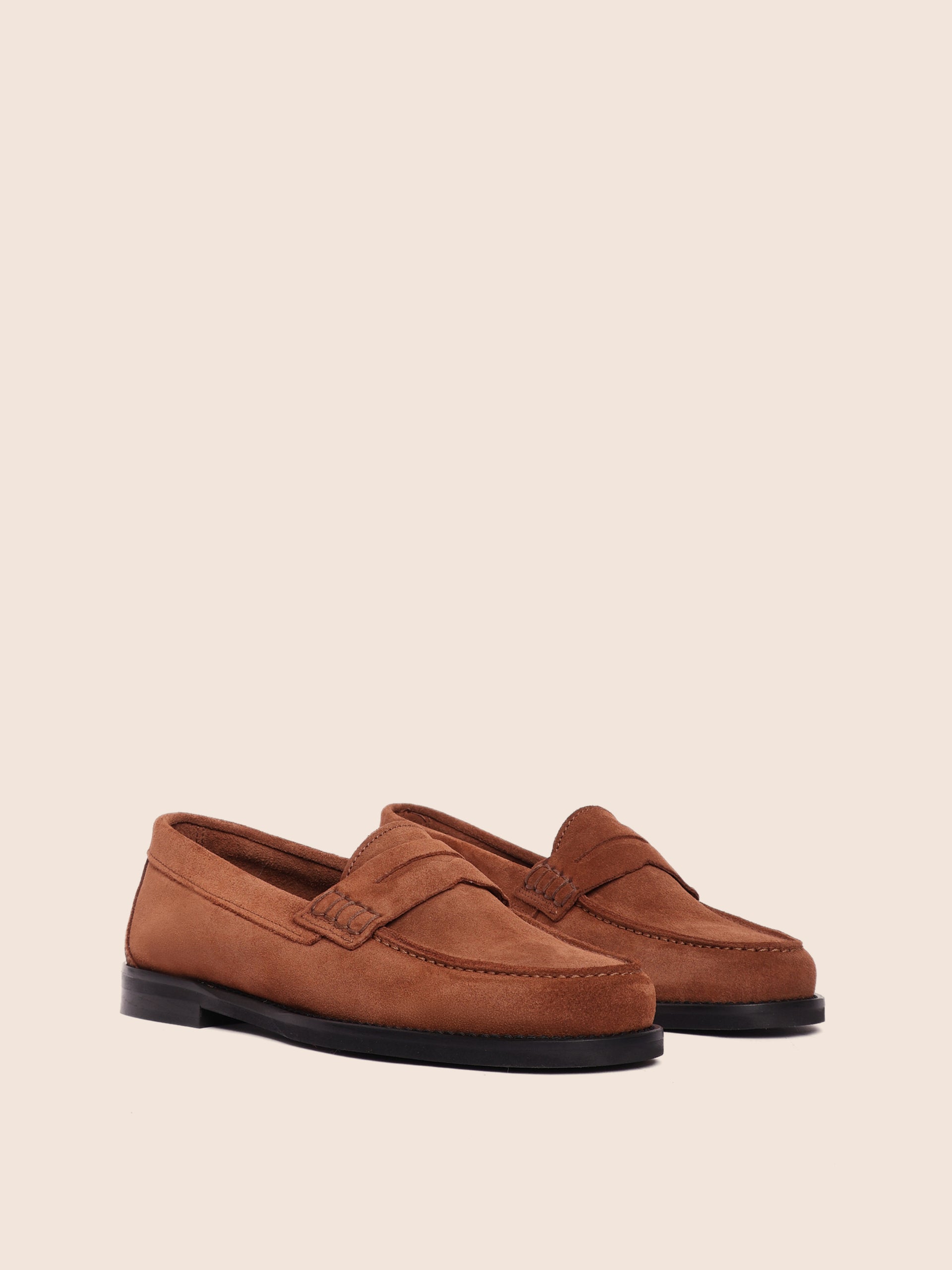 Napoli Loafer Suède Tan