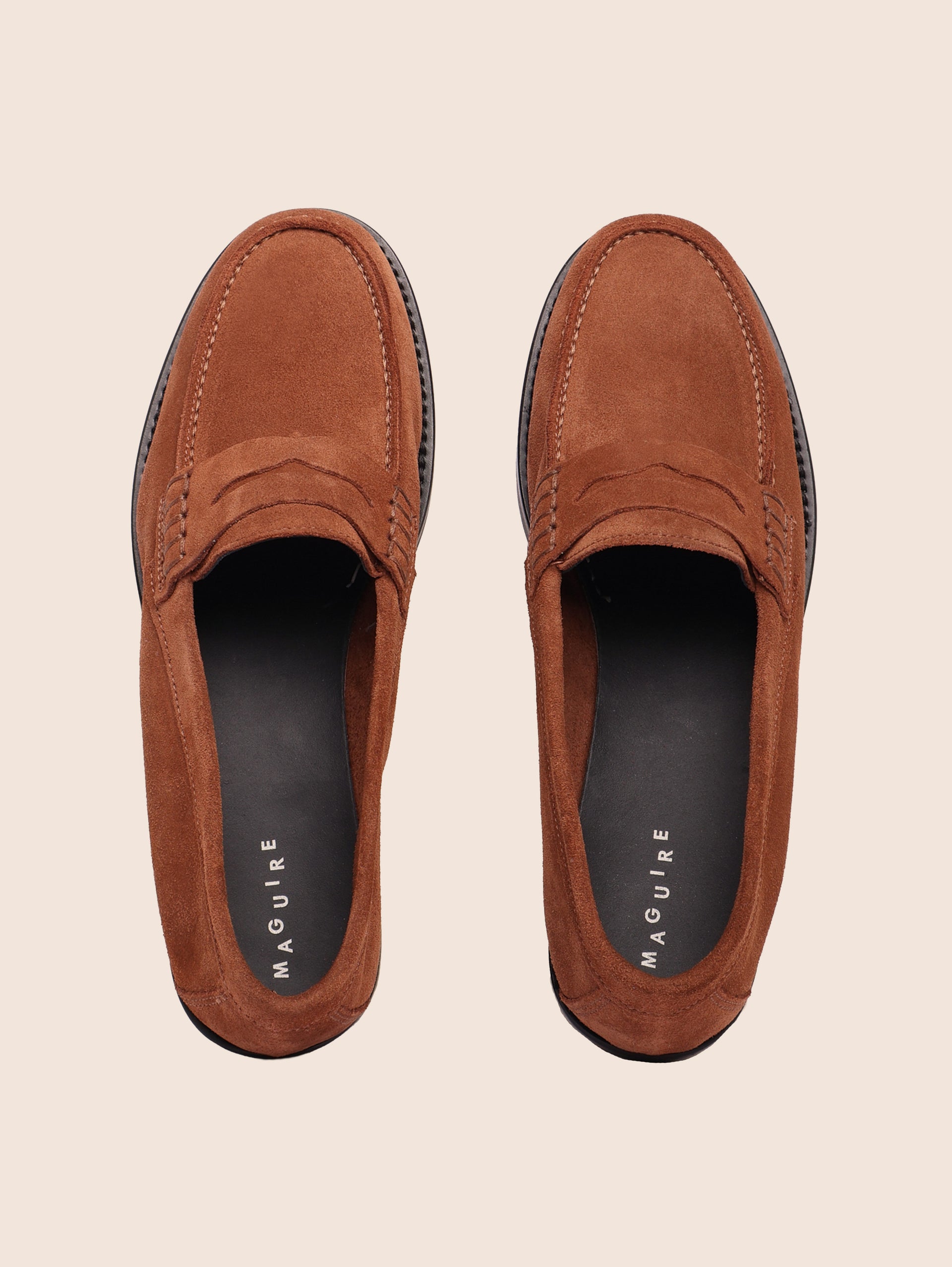 Napoli Loafer Suède Tan