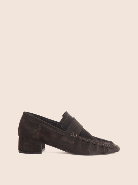 Navas Brown Suede Loafer
