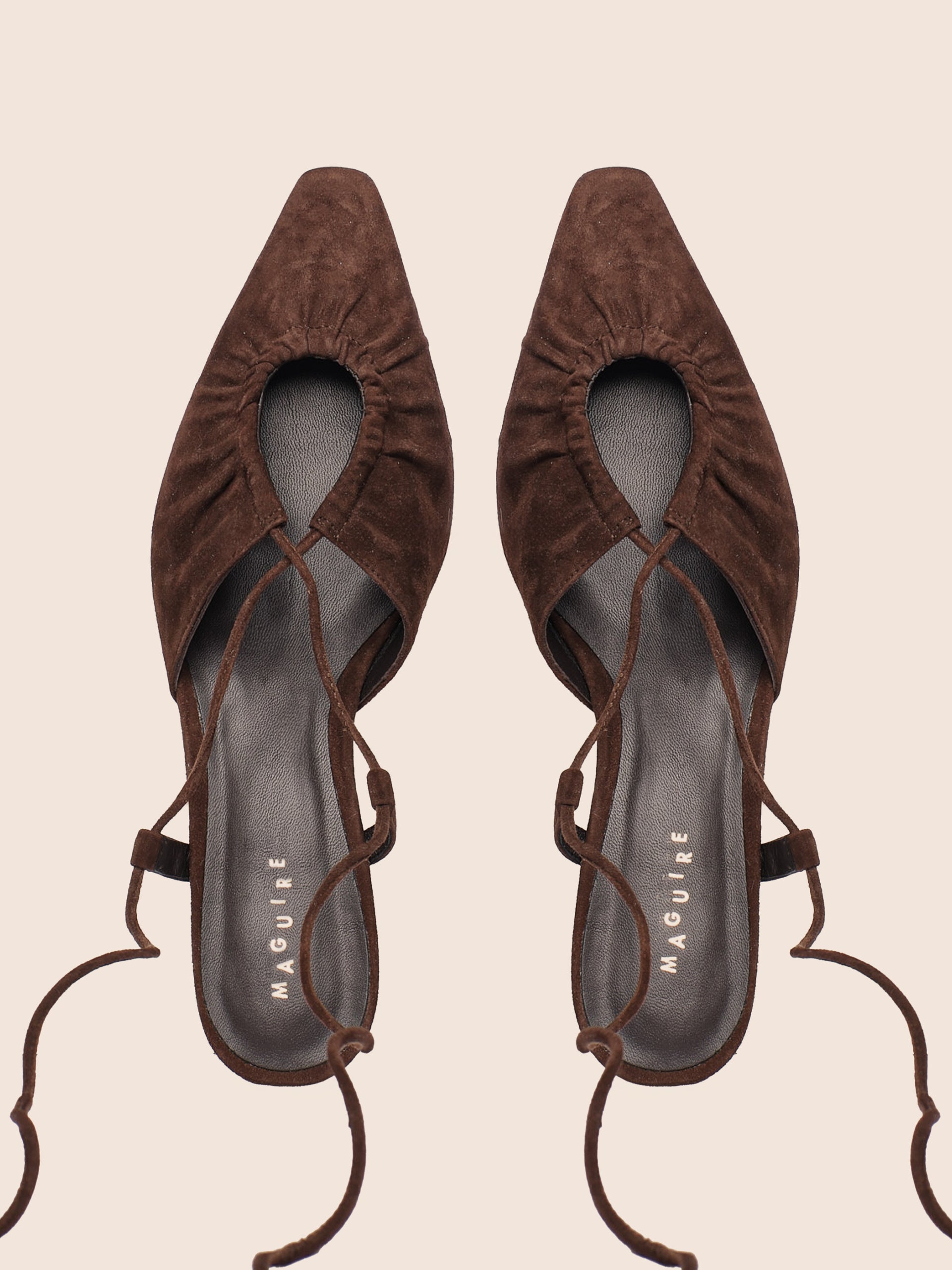 Rafael Pump Brown Suede