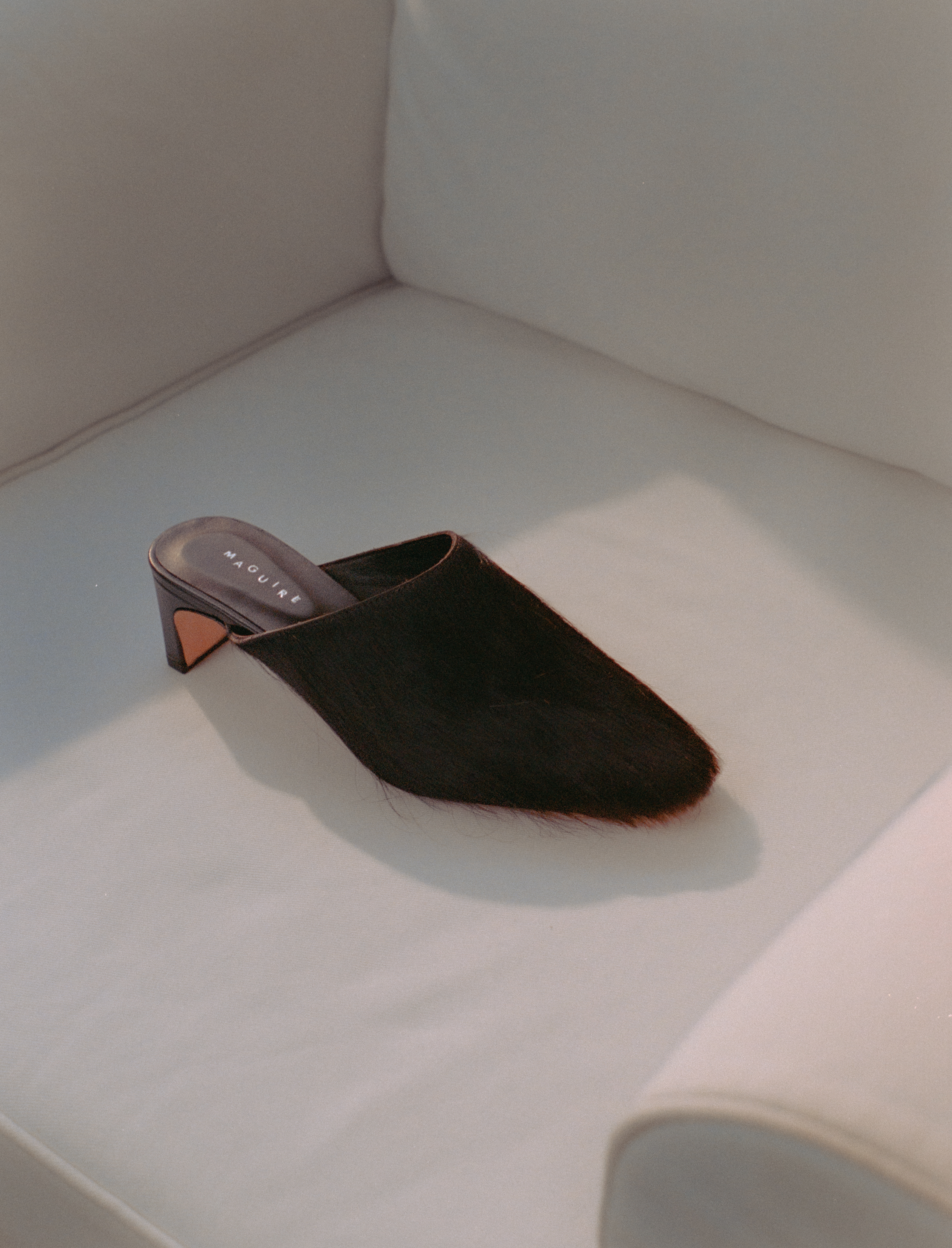Touria Black Heel
