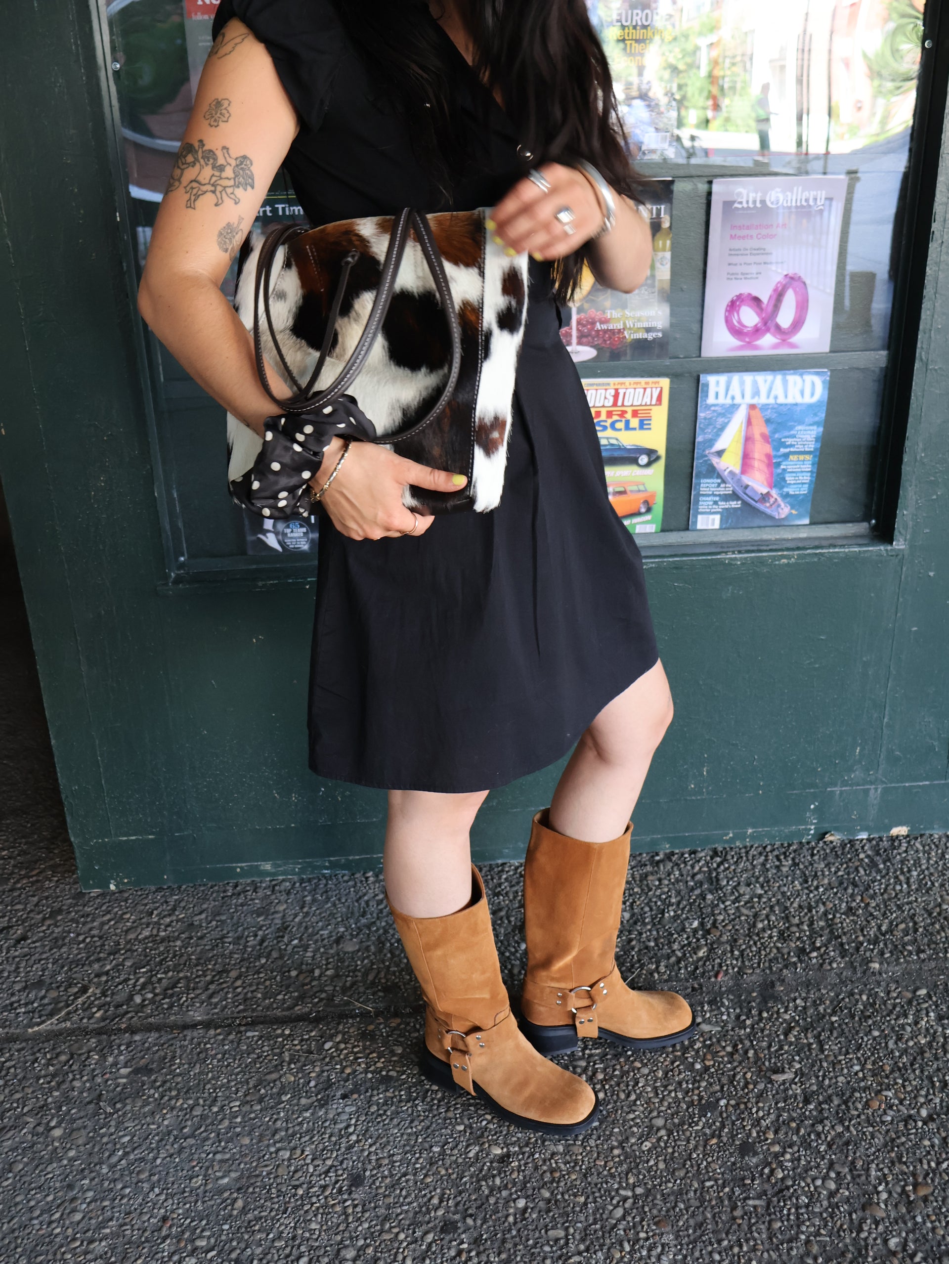 Lucca Honey Suede Boot