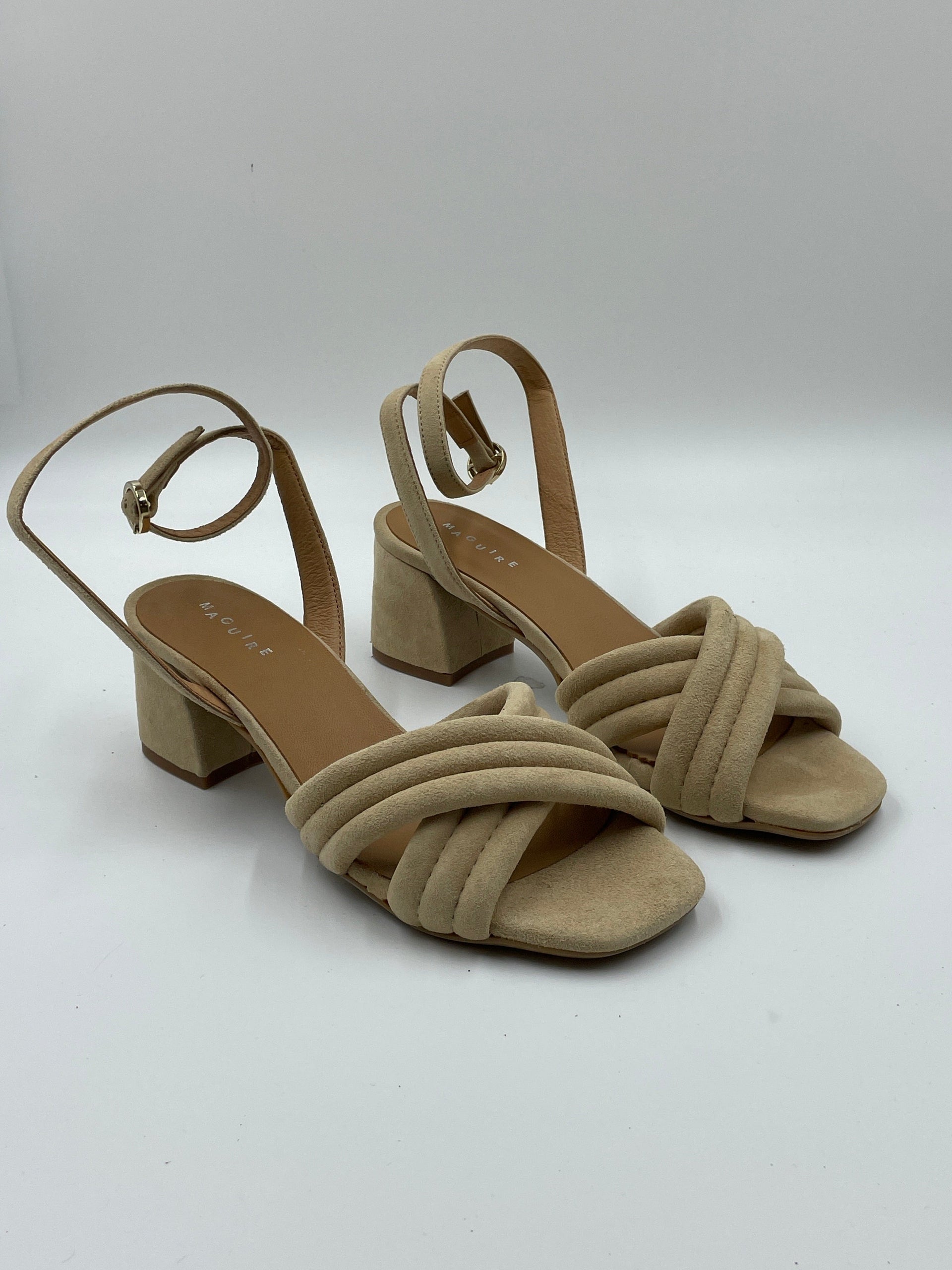 Imperfect Adria Sand Heel