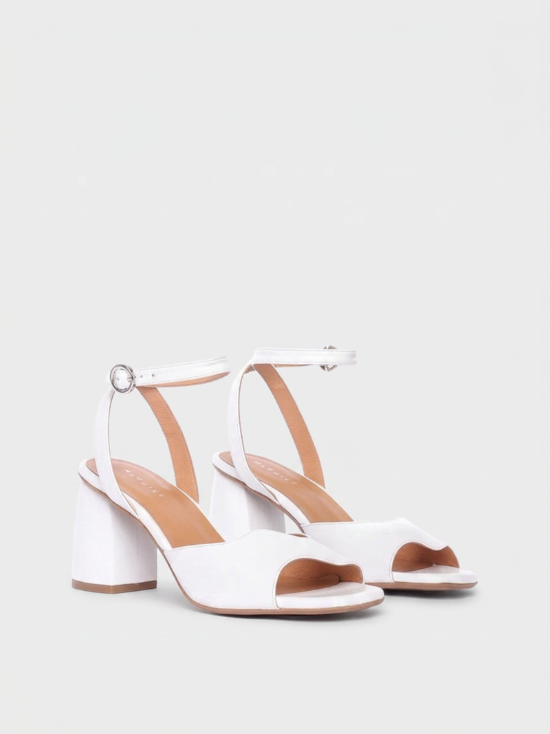 Malaga White Heel