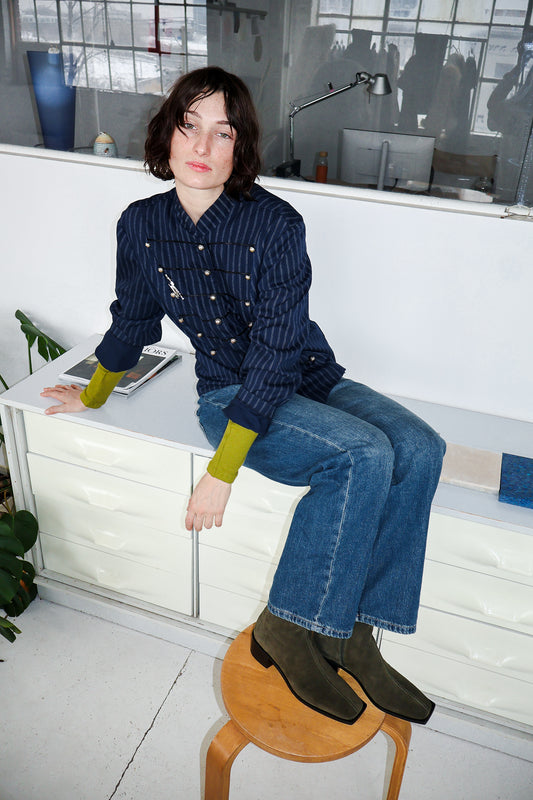 Palma Olive Suede Boot