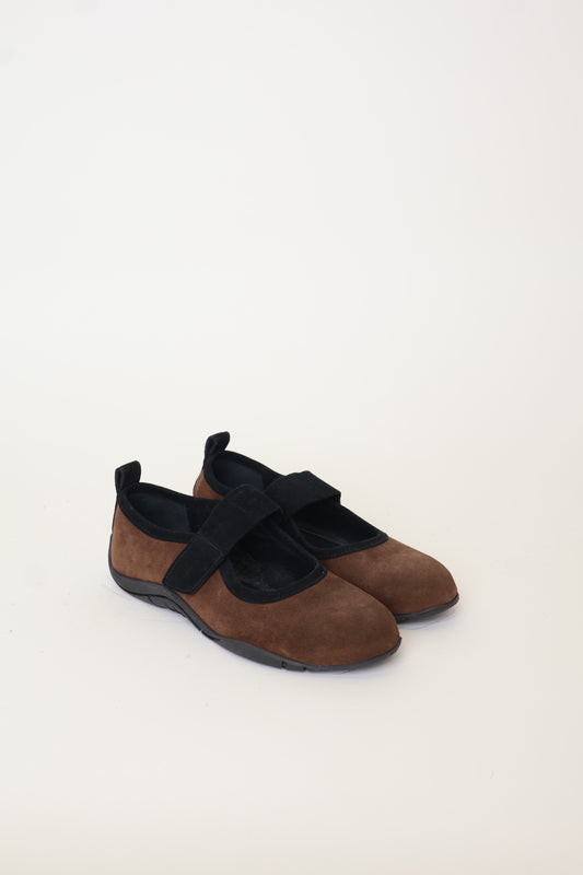 Sample Evora Brown Suede 38