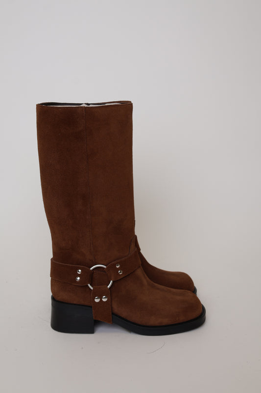 Sample Lucca Light Brown Suede 38