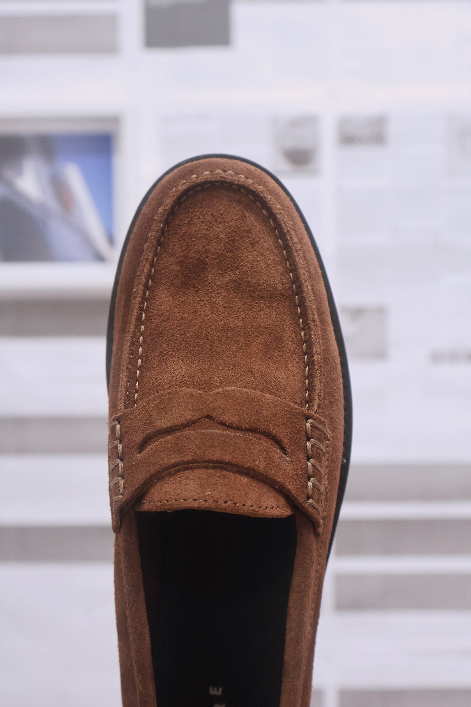 Napoli Loafer Suède Tan