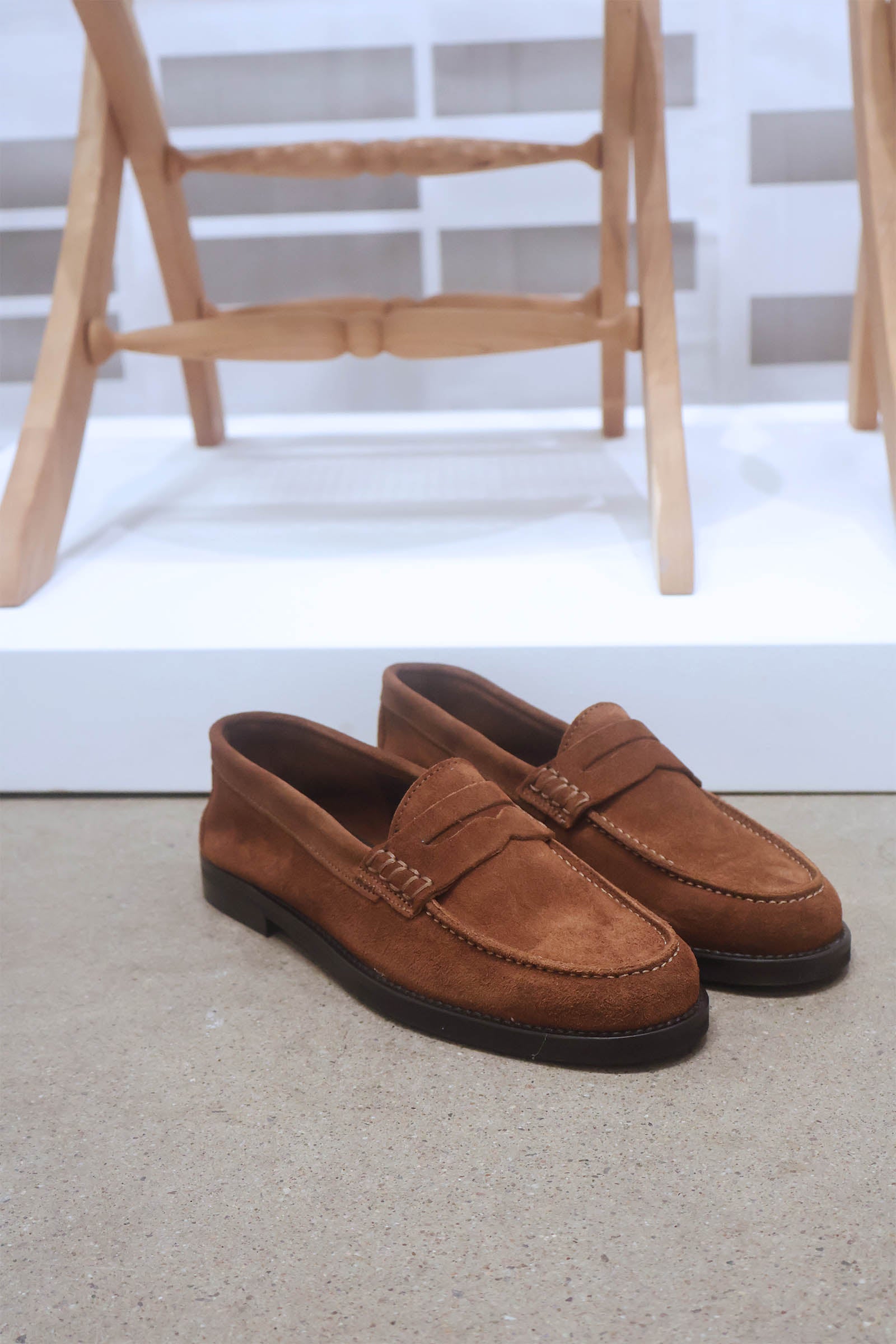 Napoli Loafer Suède Tan