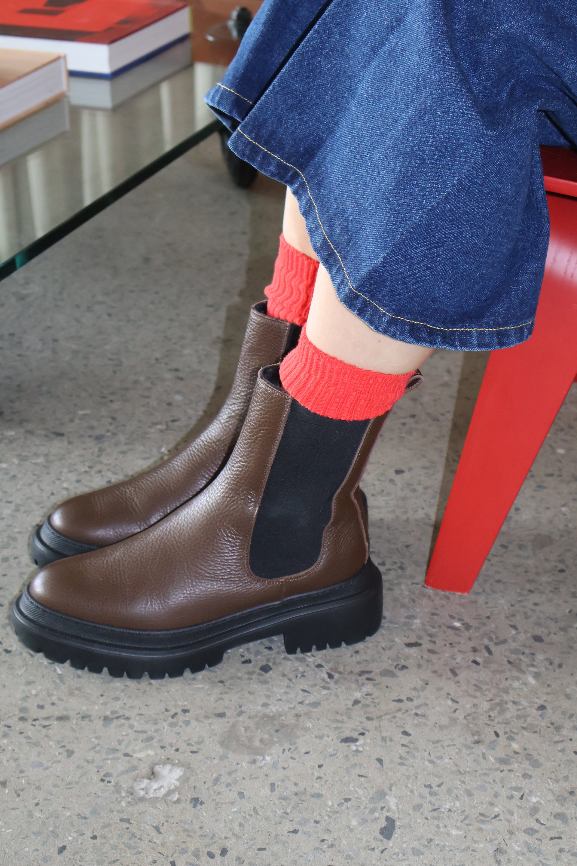 Cortina Botte Doublée Brun