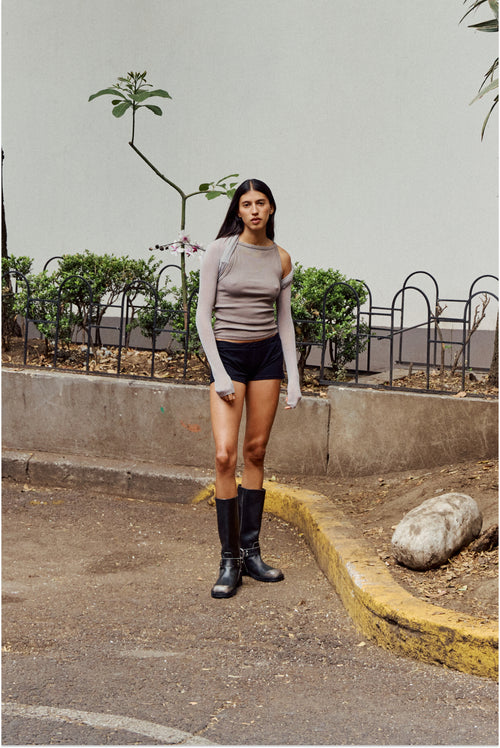 Lucca Black Boot