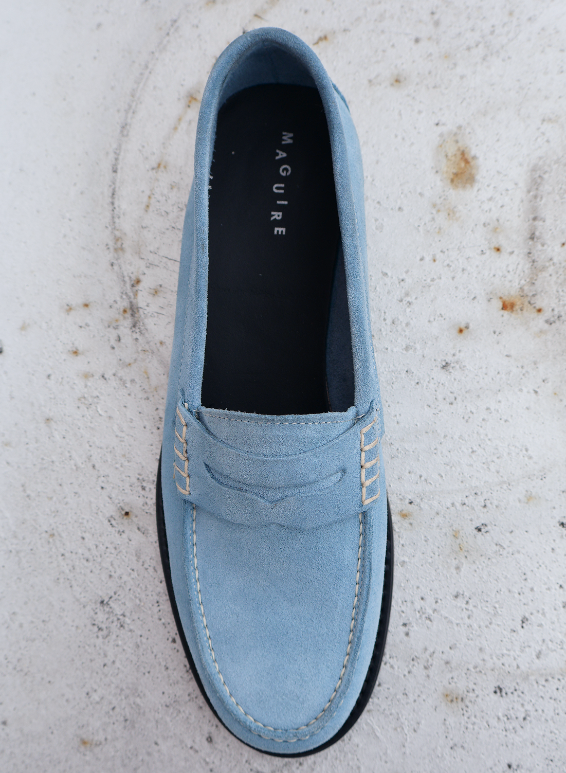 Napoli Loafer Suède Sky
