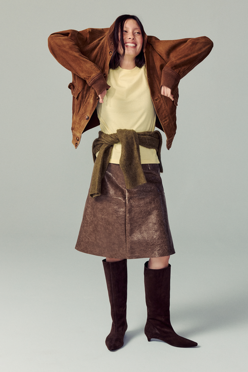 Novelda Brown Suede Boot