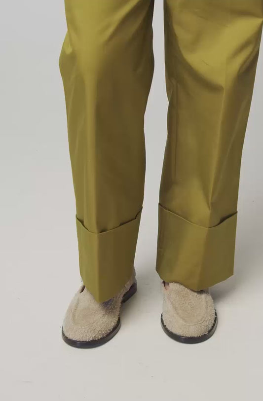 Video of a sand brushed suede mary-jane