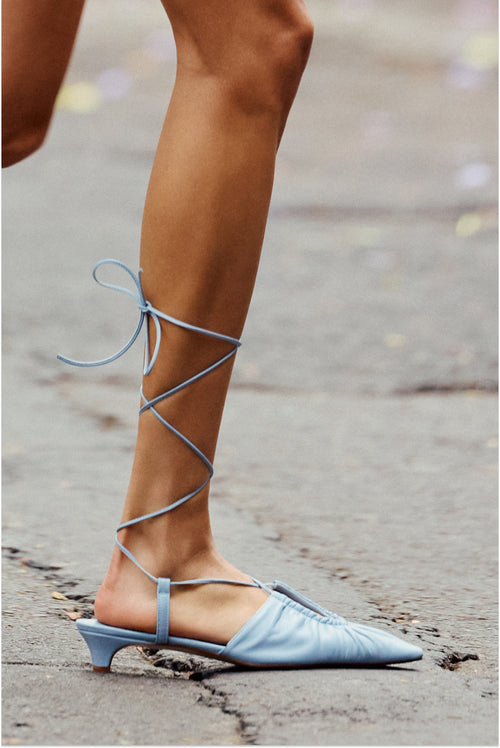 Rafael Denim Pump